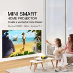 Salange M24 Mini Projector Led Portable